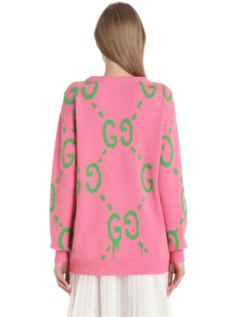 gucci pink sweatshirt fake|Gucci sweater dupe.